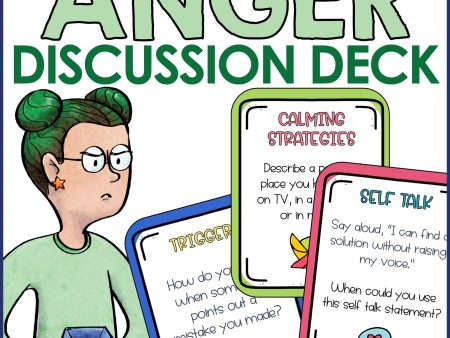 Anger Activity: Anger SEL Discussion Prompts for Counseling For Discount