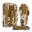 Cadorabo Taktische Handytasche -Molle-EDC-Tasche kompatibel mit LG K4 2016 mit Schultergurt -Handyhalter, Militär Gürteltasche, Hüfttasche Online now