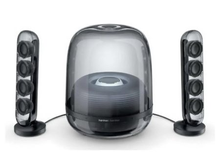 Harman Kardon SoundSticks 4 Bluetooth Wireless 2.1 Speaker System (Black) on Sale