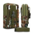 Cadorabo Taktische Handytasche -Molle-EDC-Tasche kompatibel mit LG K4 2016 mit Schultergurt -Handyhalter, Militär Gürteltasche, Hüfttasche Online now