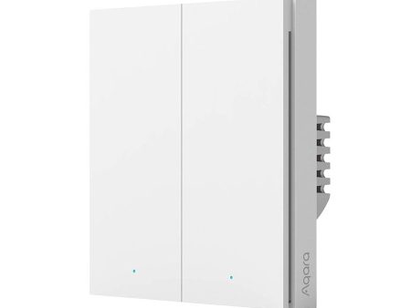 Aqara Smart Wall Switch H1 (Double Rocker - No Neutral) Online Hot Sale