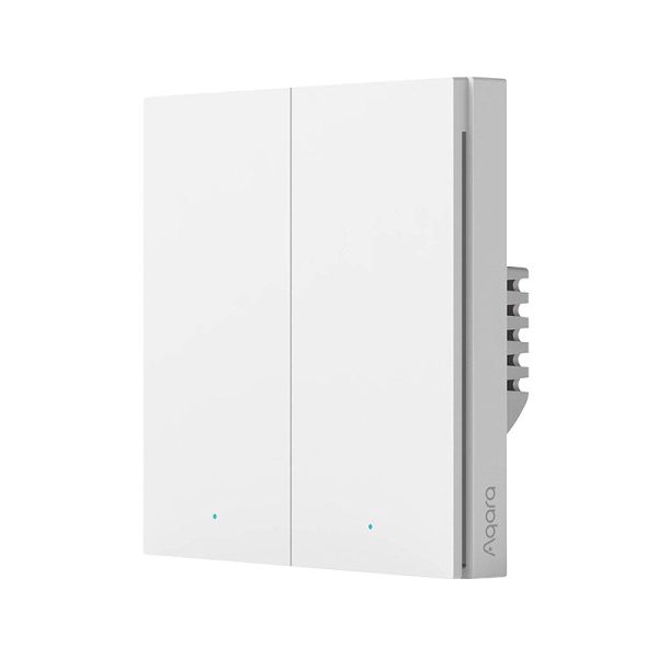 Aqara Smart Wall Switch H1 (Double Rocker - No Neutral) Online Hot Sale