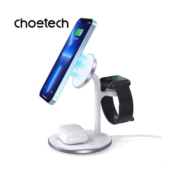 Choetech 3-in-1 15W Wireless Charger with MagSafe T585-F Cheap