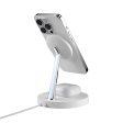 SwitchEasy MagPower 2-in-1 Magnetic Wireless Charging Stand (White) Cheap