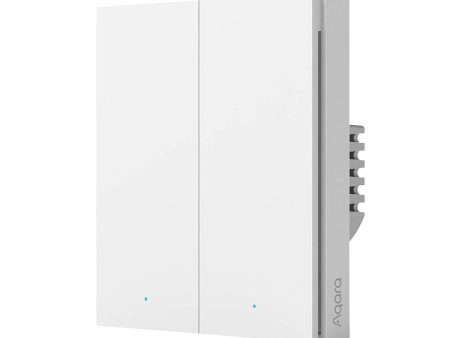 Aqara Smart Wall Switch H1 (Double Rocker - With Neutral) Fashion