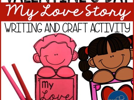 Valentine s Day Writing Prompt Craft Activity for Elementary School Counseling Online Hot Sale