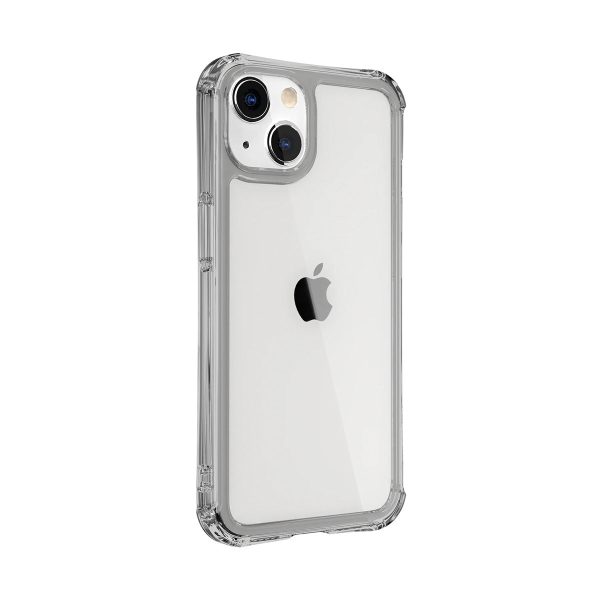 SwitchEasy ALOS Anti-microbial Shockproof Clear iPhone Case For iPhone 13 Series (Transparent) Online now