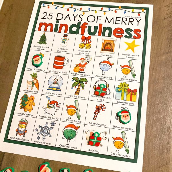 Christmas Mindfulness Activities: 25 Mindful Mornings Activities For Sale