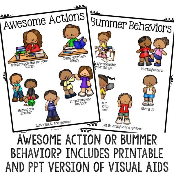 Appropriate Behavior: Making Good Choices Classroom Guidance Lesson Supply