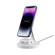 SwitchEasy MagPower 2-in-1 Magnetic Wireless Charging Stand (White) Cheap