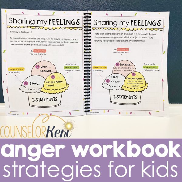 Anger Workbook for Kids: Keeping My Cool with Anger Management Strategies Sale