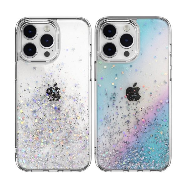 SwitchEasy StarField 3D Glitter Resin Case for iPhone 14 Series For Sale