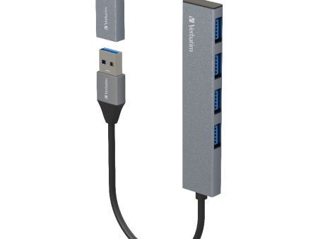 Verbatim (4-in-1) Type C Adaptor USB 3.1 Hub Online Sale