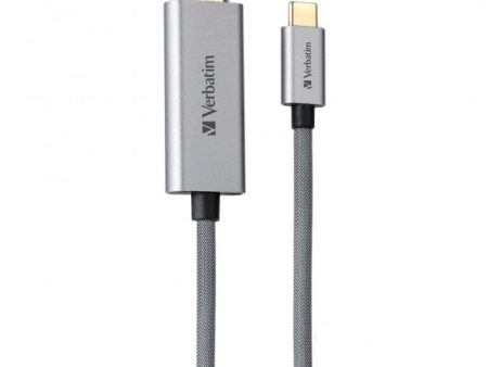 Verbatim Type C to HDMI 4K Cable (Gray) Fashion