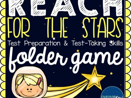 Test Preparation and Test-Taking Skills Folder Game Elementary School Counseling on Sale