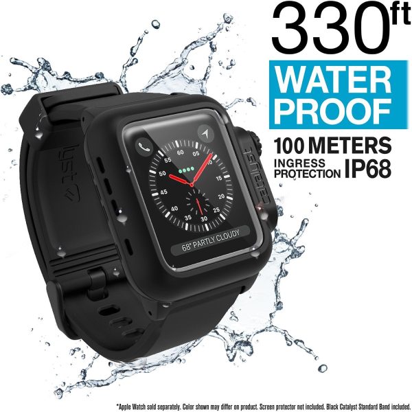 Apple Watch Series 3, 42mm - 100m Waterproof Case + Band Online now