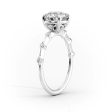 The Penelope Set With A 2.5 Carat Princess Moissanite Online Sale